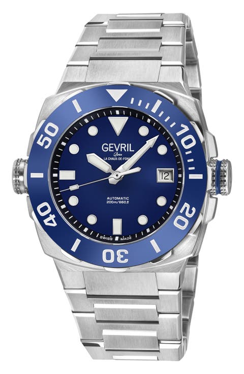 Fortuna Automatic Stainless Steel Bracelet Watch
