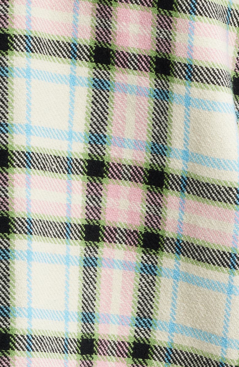 Billionaire Boys Club BB Dust Storm Plaid Button-Up Shirt, Alternate, color, Winter White