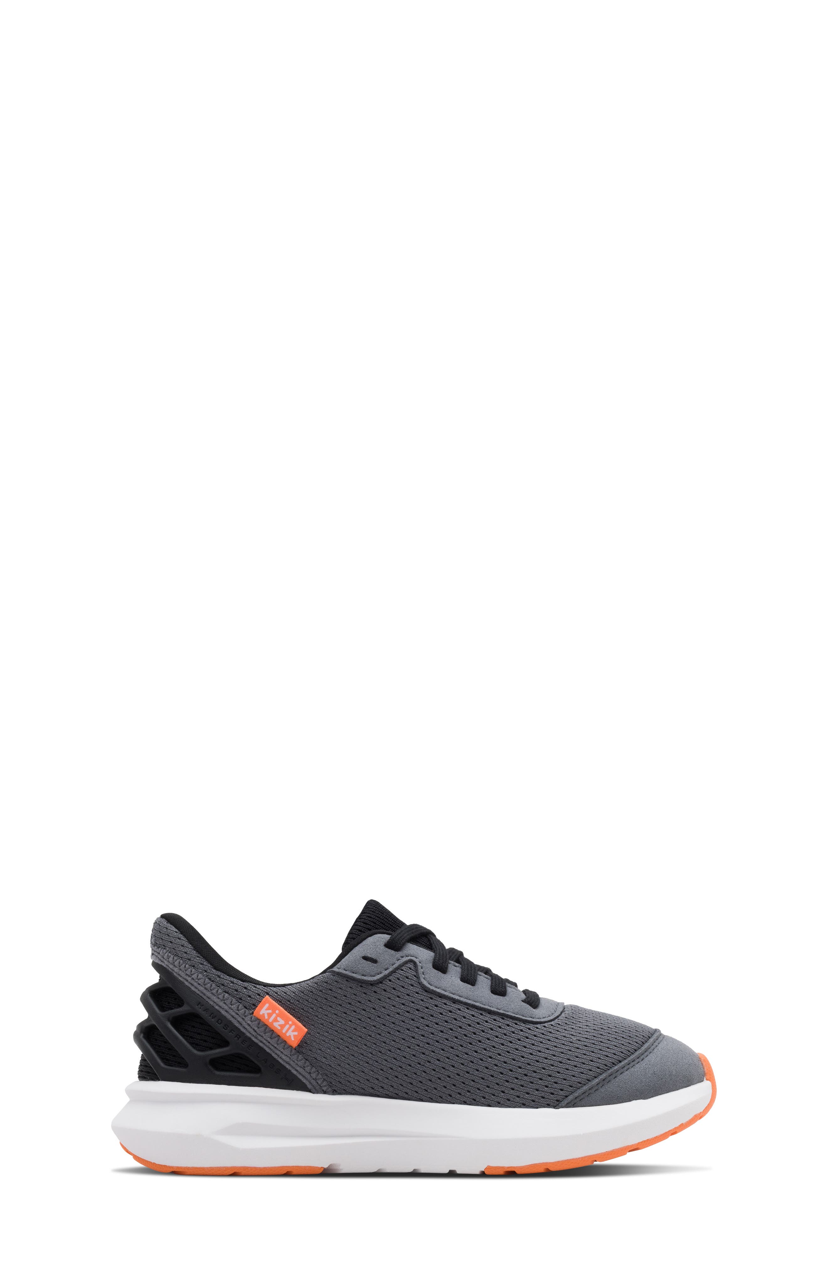 Kizik Kids' Athen 2 Sneaker, Alternate, color, Smoked Pearl/ Black