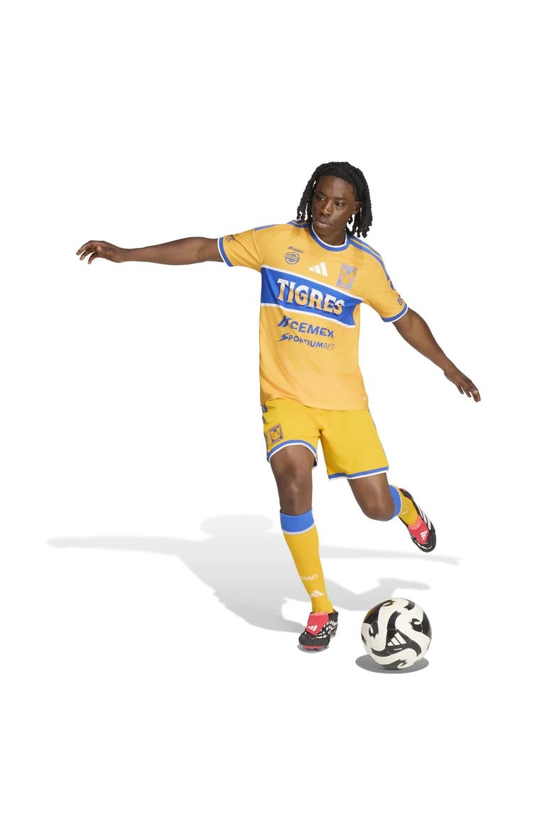 Men's adidas  Gold Tigres UANL 2026/27 Home On-Field Authentic Jersey, Alternate, color, Gold
