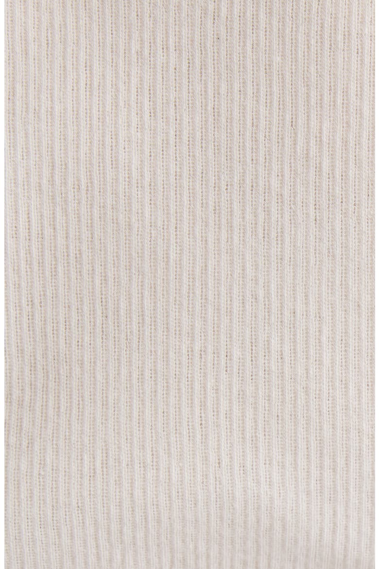 Ersilia Layered Rib Top, Alternate, color, WHITE/ OFF WHITE