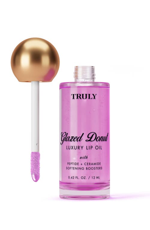 Truly Beauty Glazed Donut Lip Oil In Purple