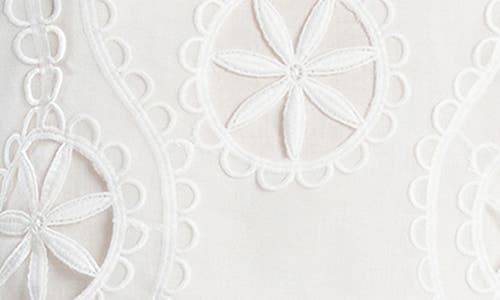 Bardot Embroidered-pattern Blouse In Orchid Wht
