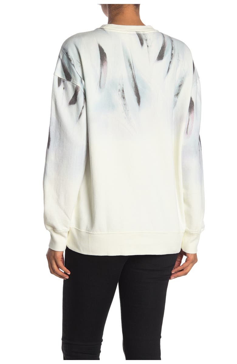 AllSaints Plume Joy Pullover Sweatshirt, Alternate, color, 
