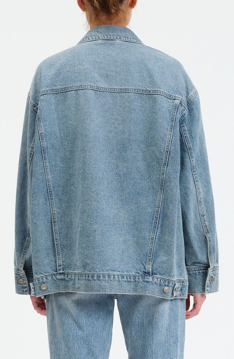 DAZE Beau Denim Trucker Jacket, Alternate, color, Later