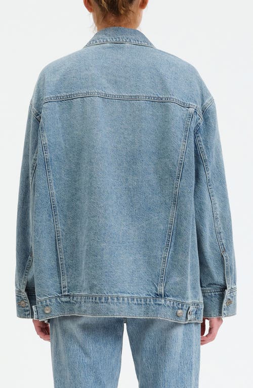 DAZE DAZE BEAU EMBELLISHED DENIM TRUCKER JACKET