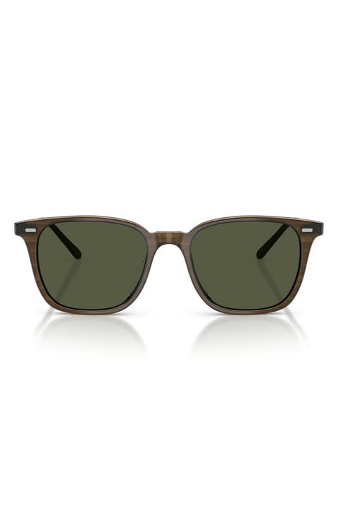 52mm Ladein Square Sunglasses