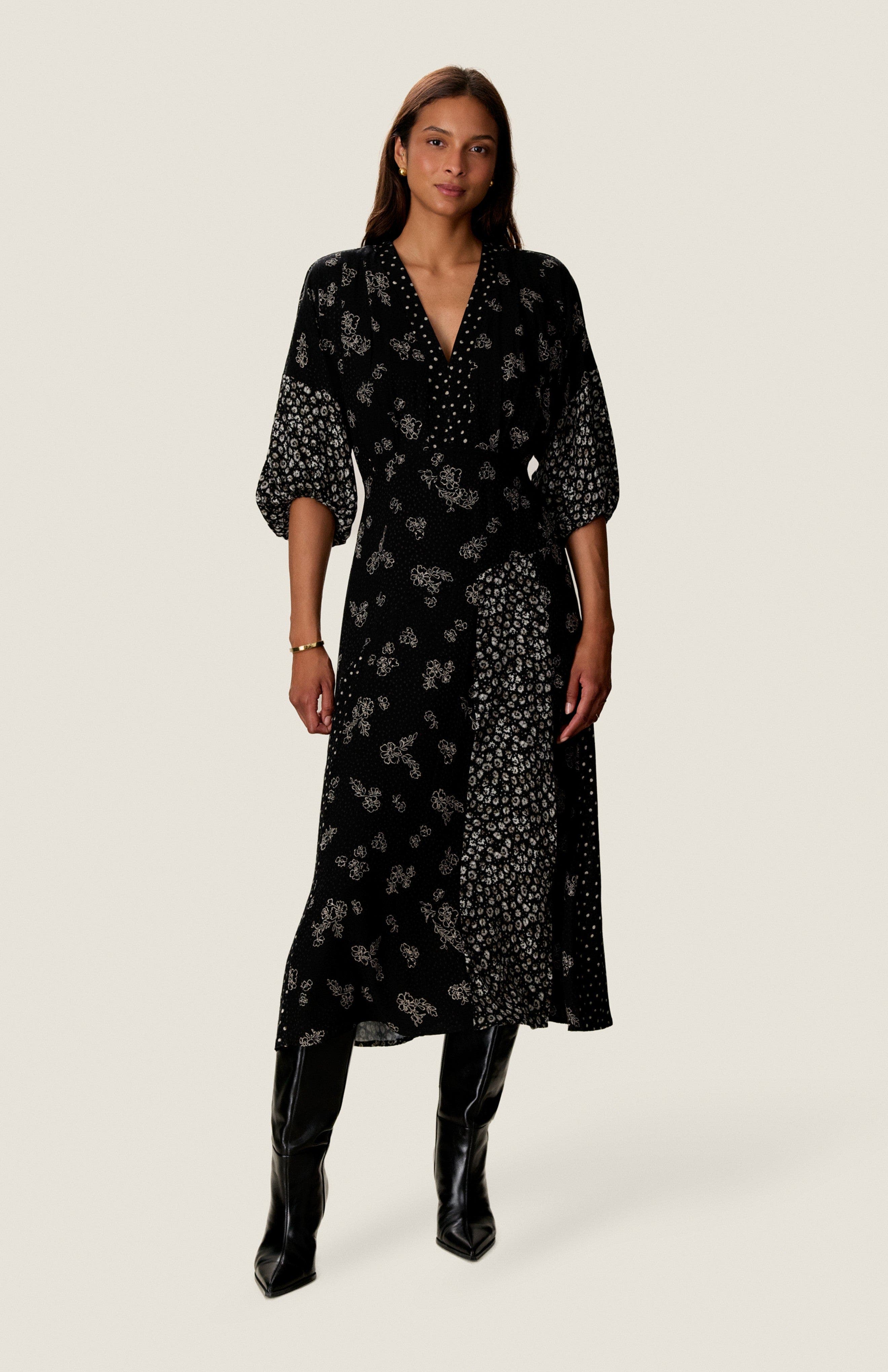 selected Noir Multi