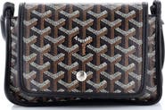 Pre-Owned Goyard Plumet Clutch Wallet Coated Canvas
