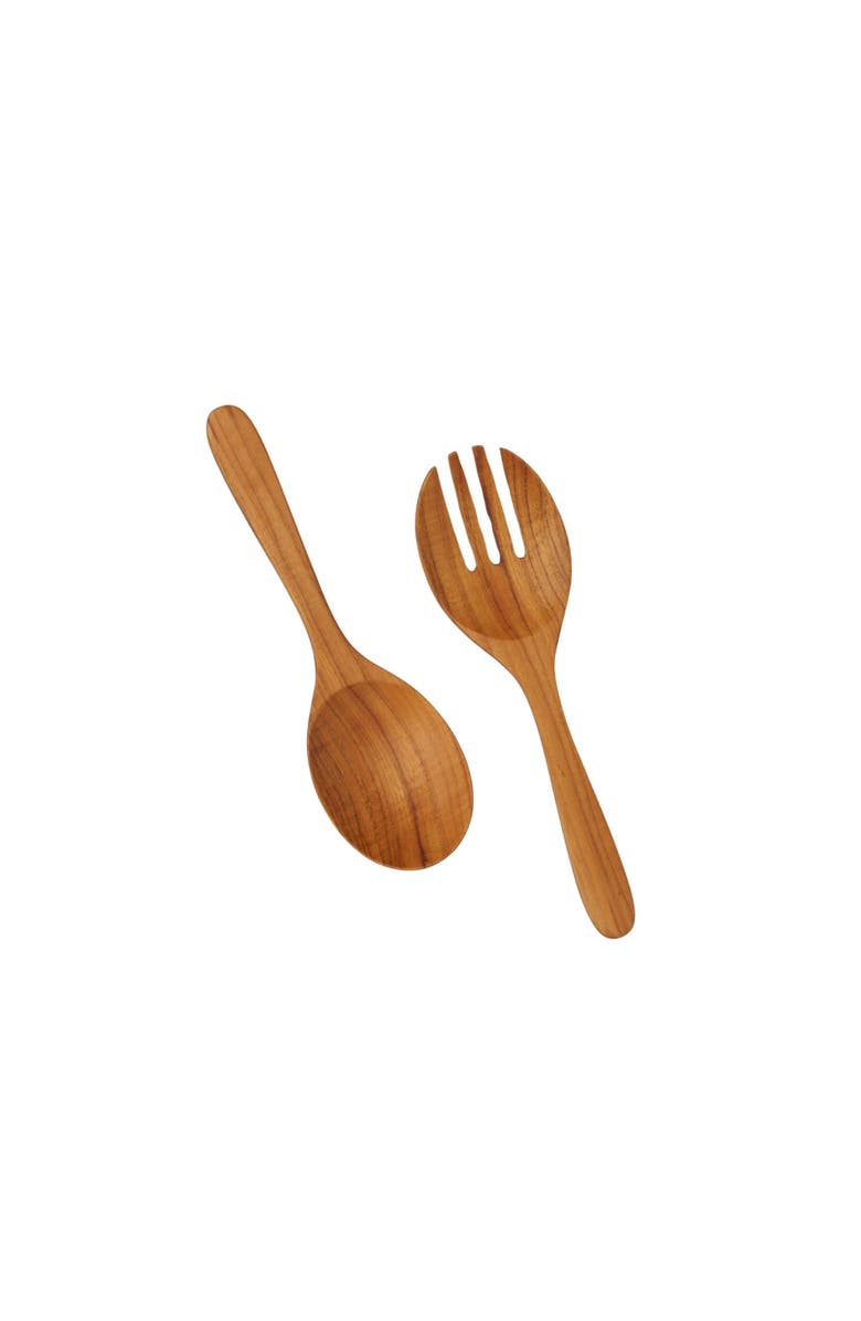 Be Home Chelsea Teak Serving Set, Main, color, Teak