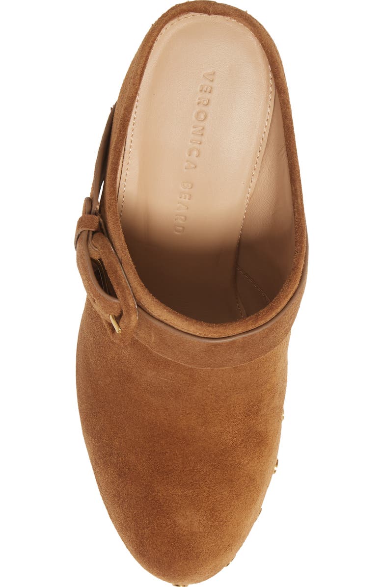 Veronica Beard Dacey Clog, Alternate, color, Pecan