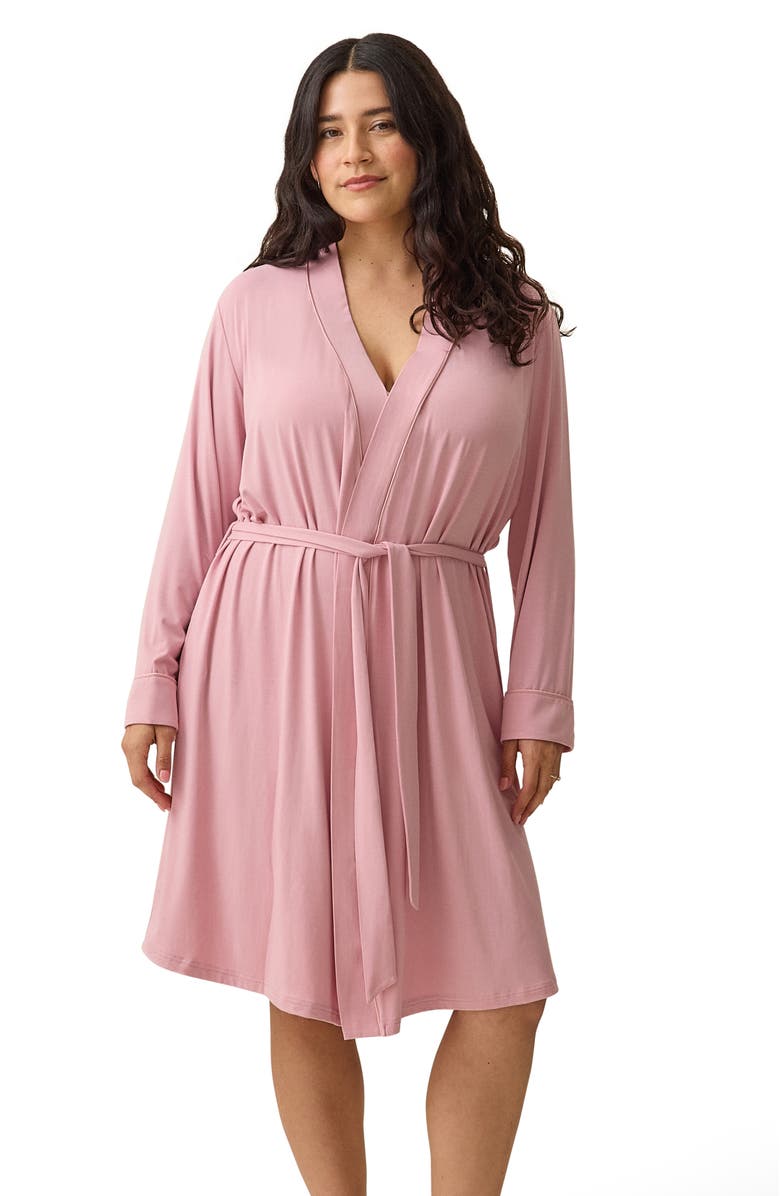 Kindred Bravely Clea Classic Robe, Main, color, Light Mauve