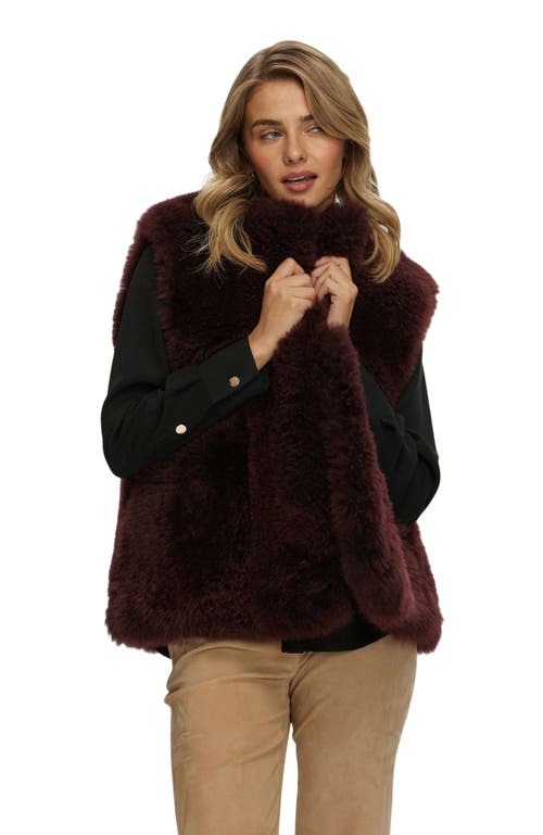 Gorski Cashmere Goat Vest In Black