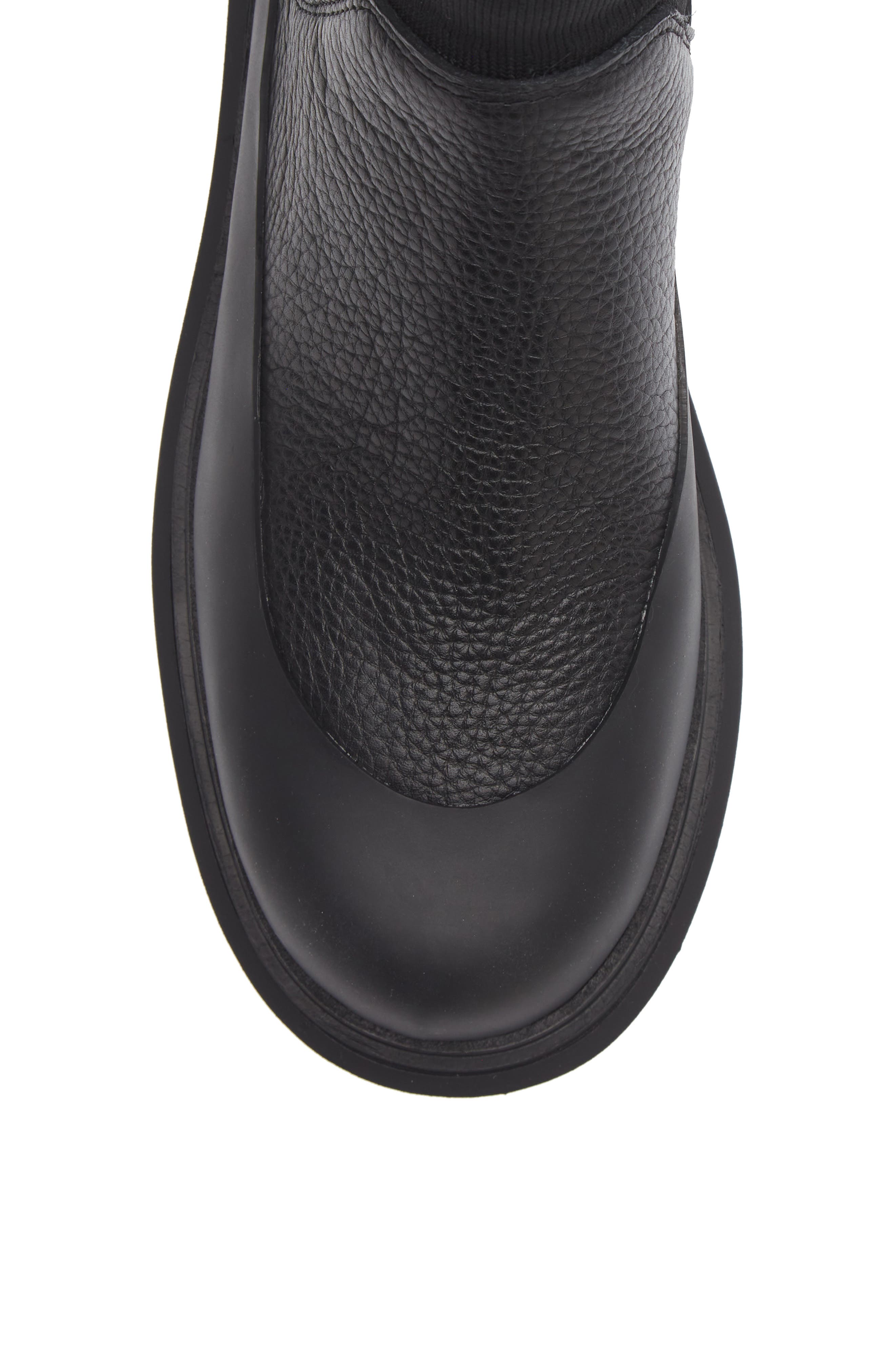 Suri Leather Boot, Alternate, color, BLACK