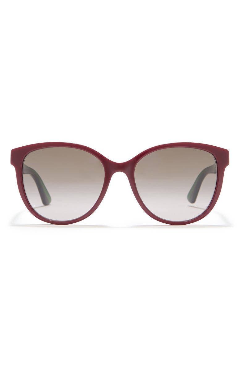 Gucci 55mm Round Sunglasses, Main, color,