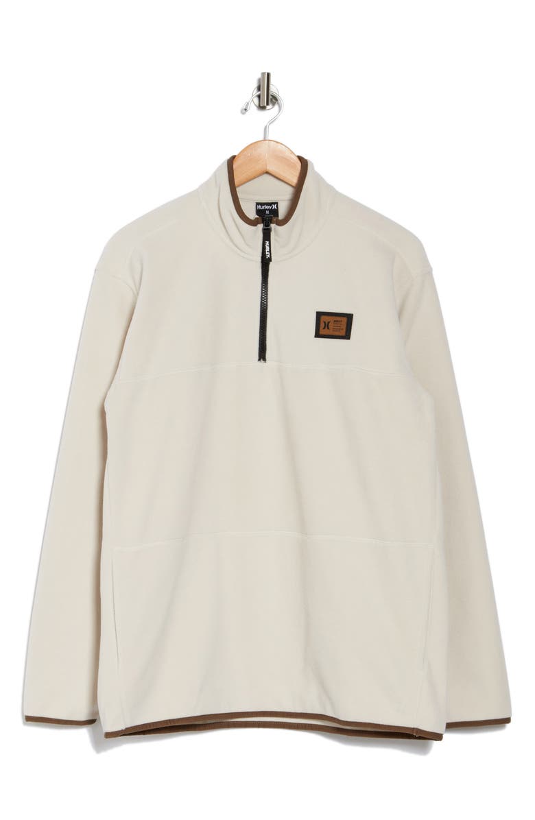 Hurley Mesa Windchill Fleece Quarter Zip Pullover, Alternate, color,