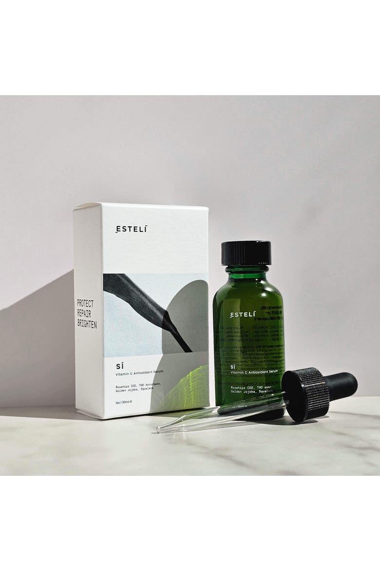 SÍ Vitamin C Serum FACE, Alternate, color, Dark Green