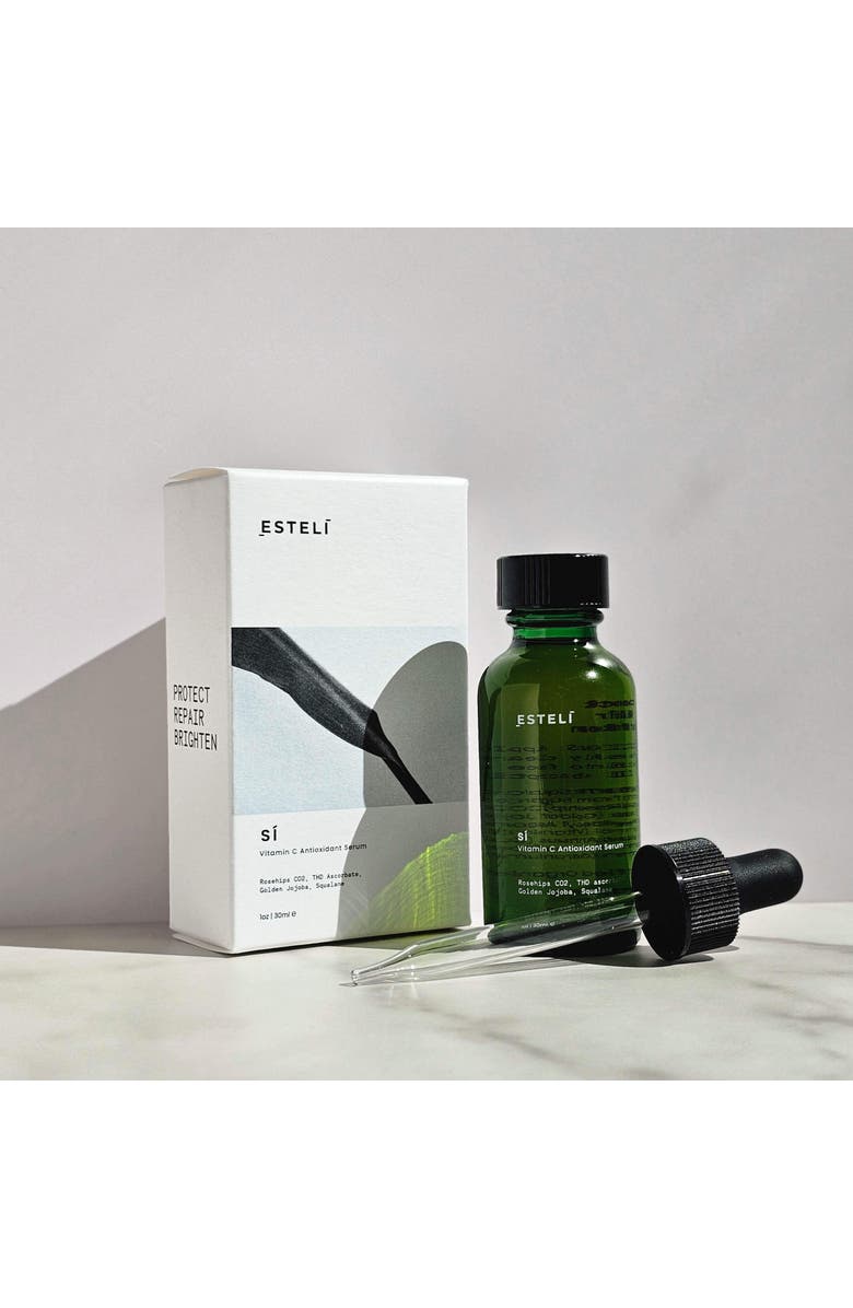 Esteli SÍ Vitamin C Serum FACE, Alternate, color, Dark Green