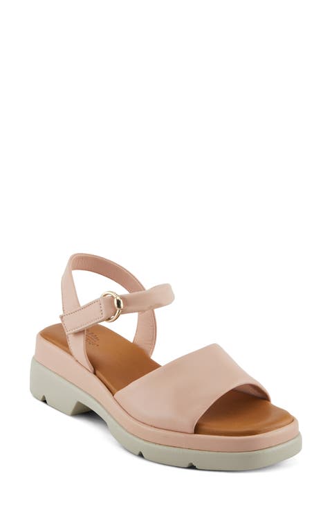 Huntington Ankle Strap Platform Sandal (Women)