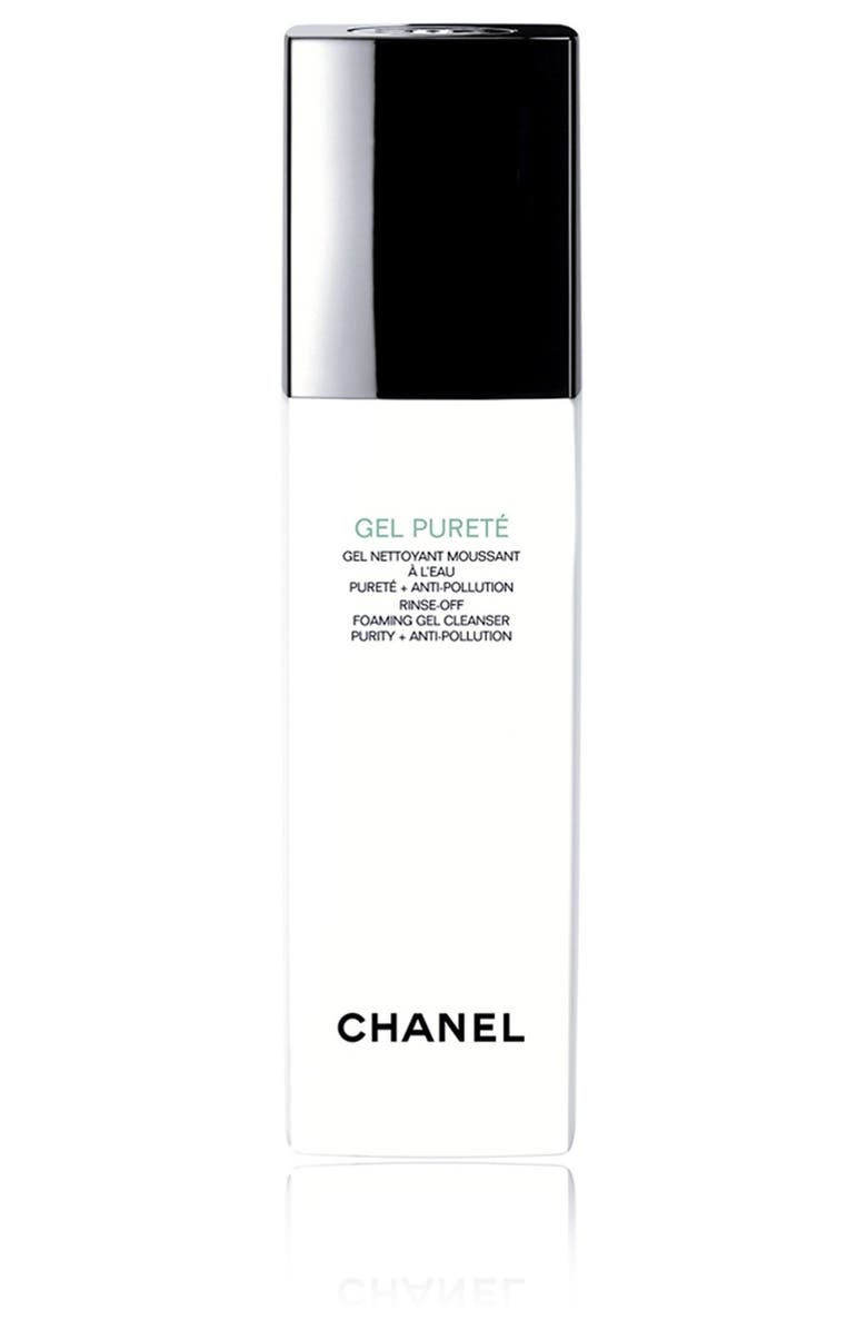 CHANEL GEL PURETÉ <br />Rinse-Off Foaming Gel Cleanser Purity + Anti-Pollution, Main, color, 