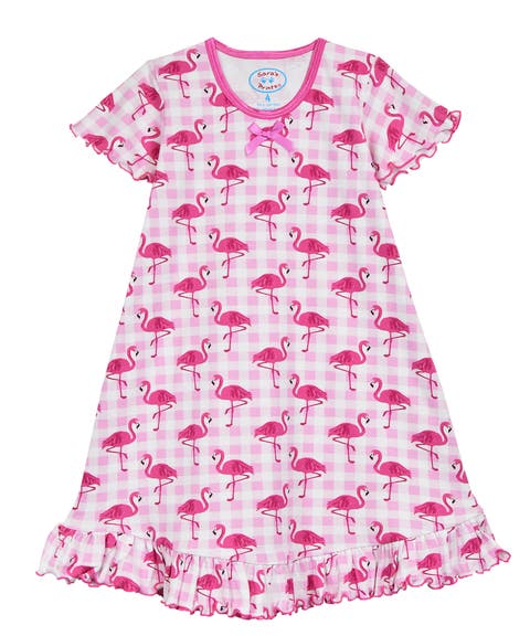 Short Sleeve Ruffle Nightgown (Toddler, Little Kid 
Big Kid)