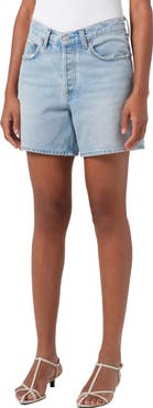 AGOLDE V-Waist Baggy Denim Shorts