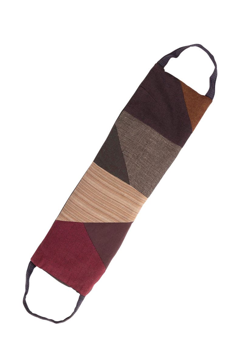 Patchwork Flaxseed Neck Wrap, Main, color, Multi