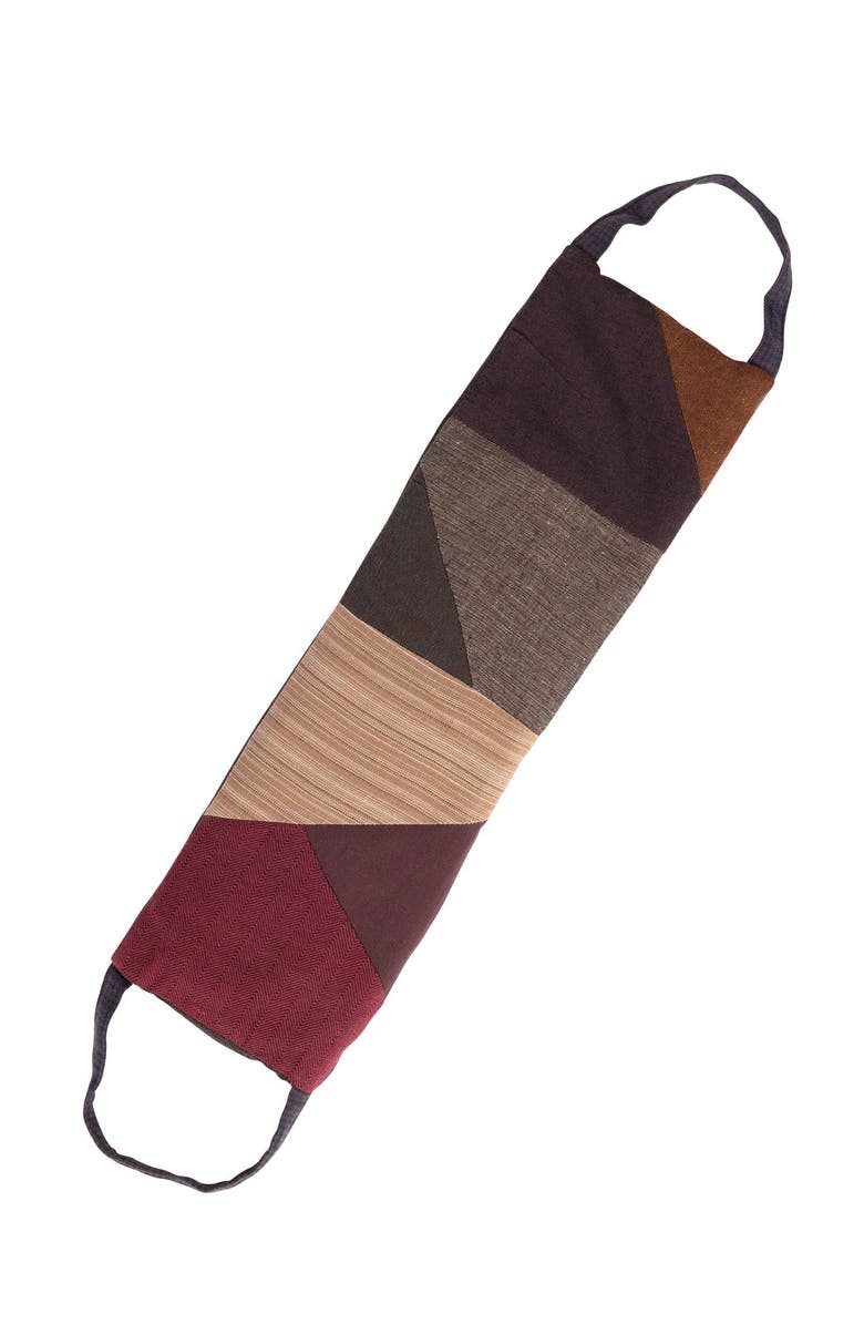 Ten Thousand Villages Patchwork Flaxseed Neck Wrap, Main, color, Multi