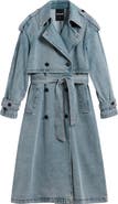 Desigual Denim Trench Coat