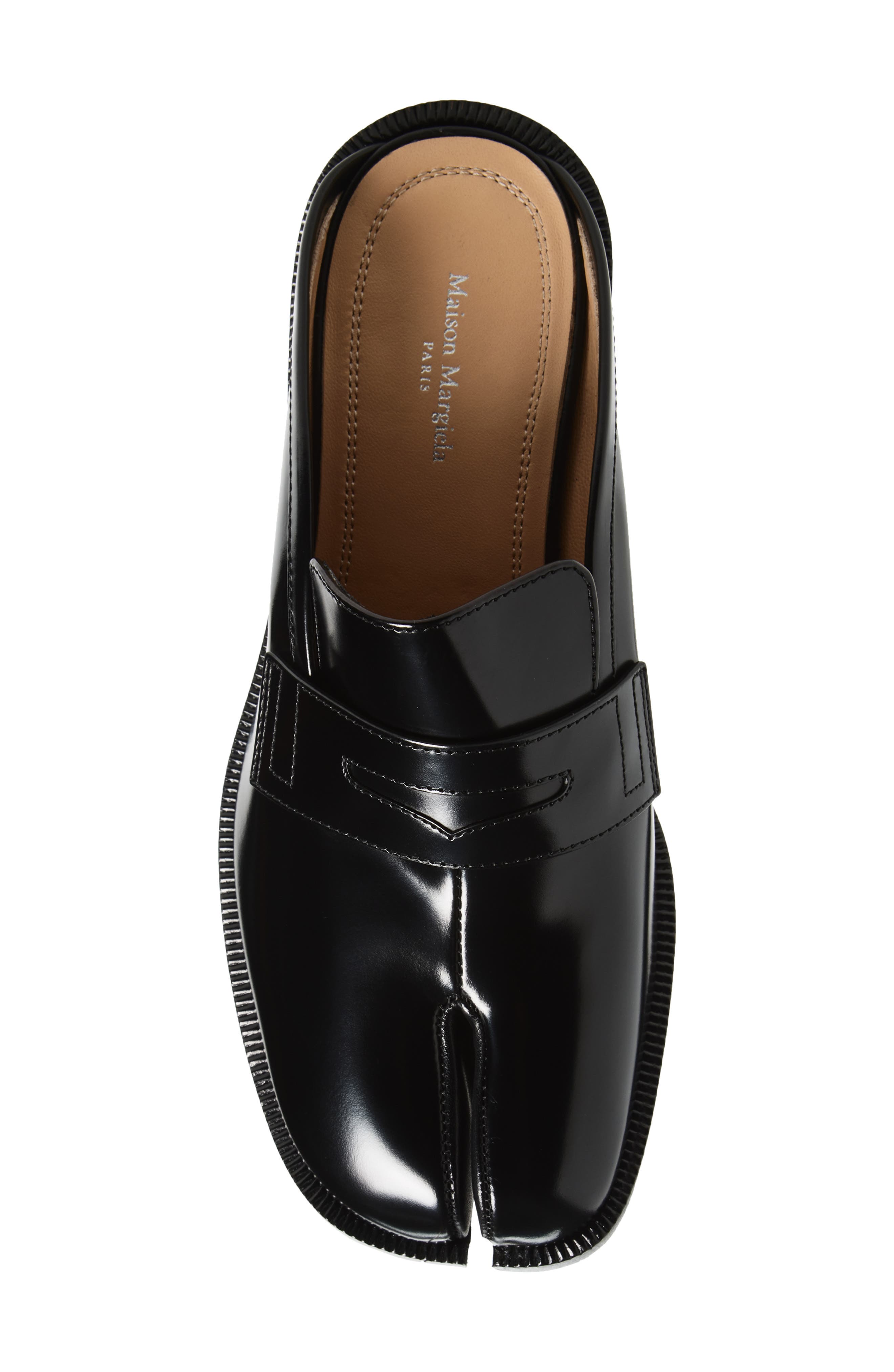 Maison Margiela Tabi City Loafer Mule, Alternate, color, Black