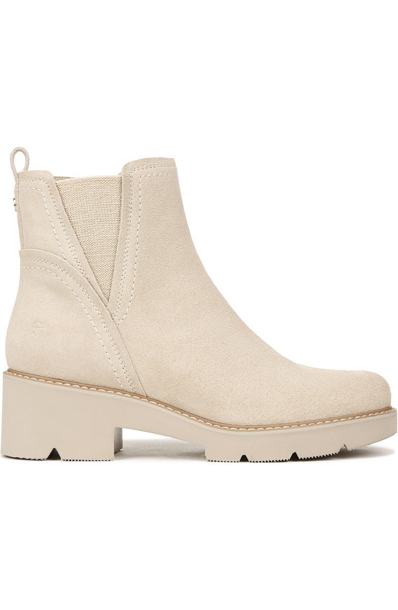 Naturalizer Darry Water Repellent Platform Bootie, Alternate, color, Porcelain Beige Suede