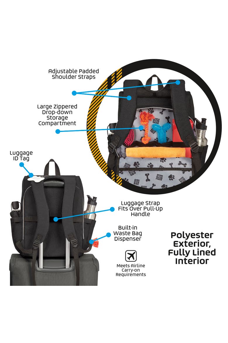 Ultimate Week Away Backpack, Alternate, color, Black