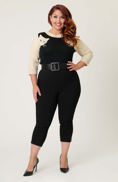 Unique Vintage Plus Size Minou Sweater In Multi