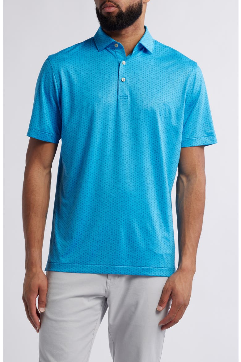Elements Performance Jersey Polo, Main, color, RIVERBED