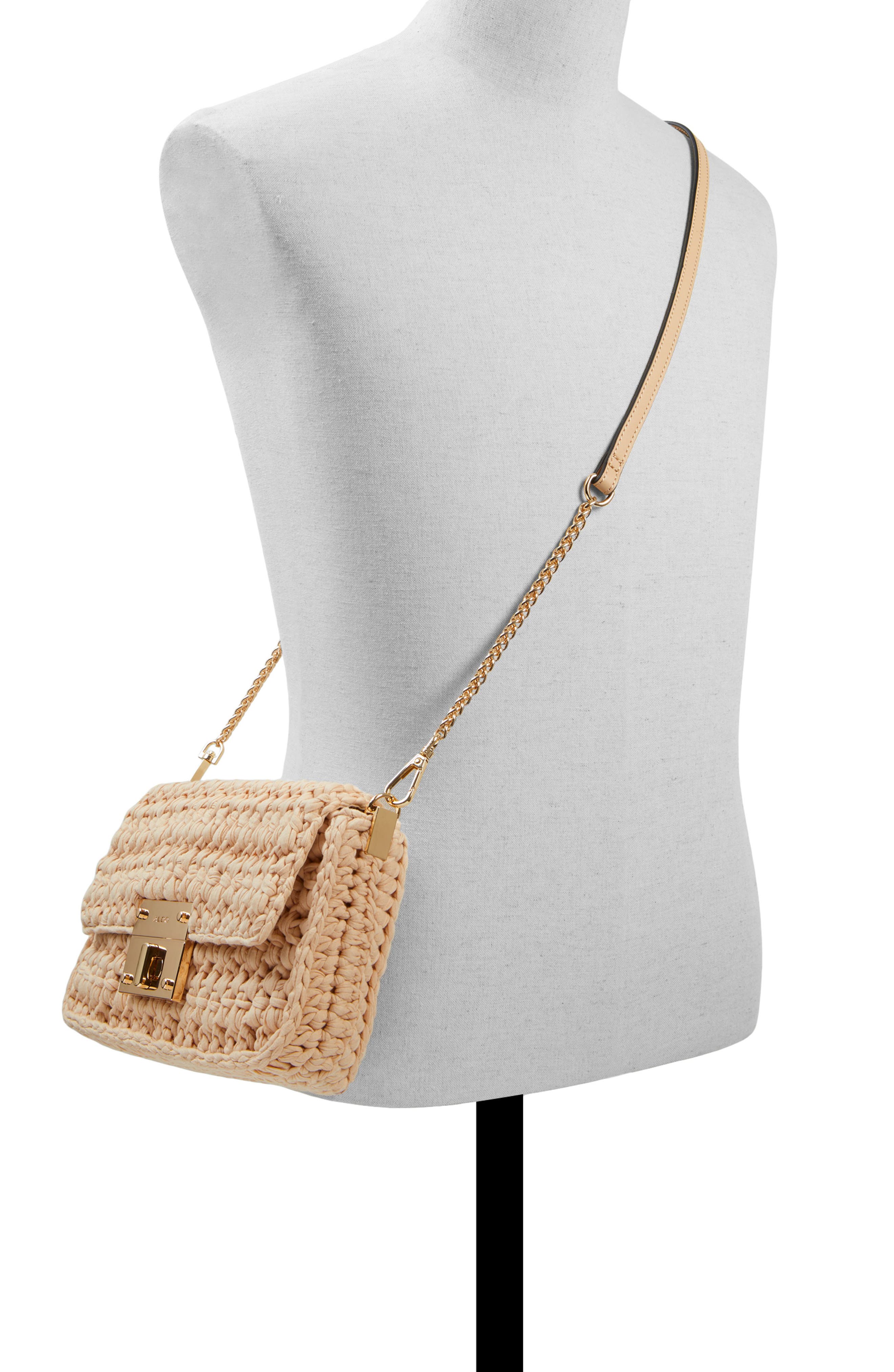 ALDO Crochetta Crossbody Bag, Alternate, color, 