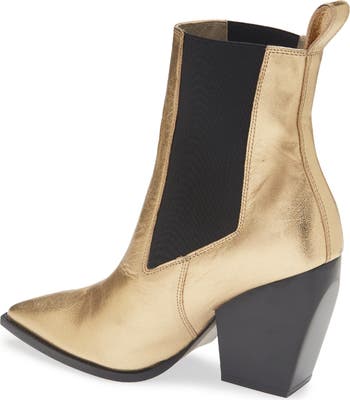 Ria Metallic Chelsea Boot