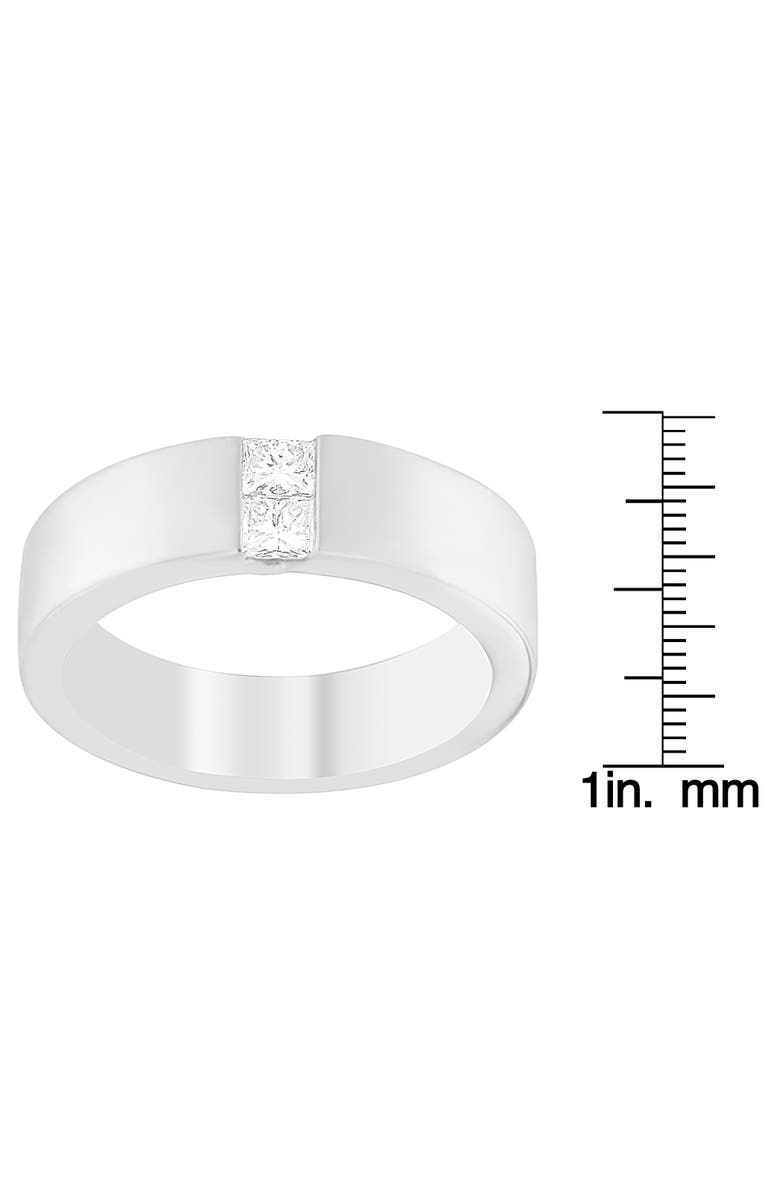 Haus of Brilliance Men's 14K White Gold 1/4 Cttw Diamond Channel Band Ring, Alternate, color, White