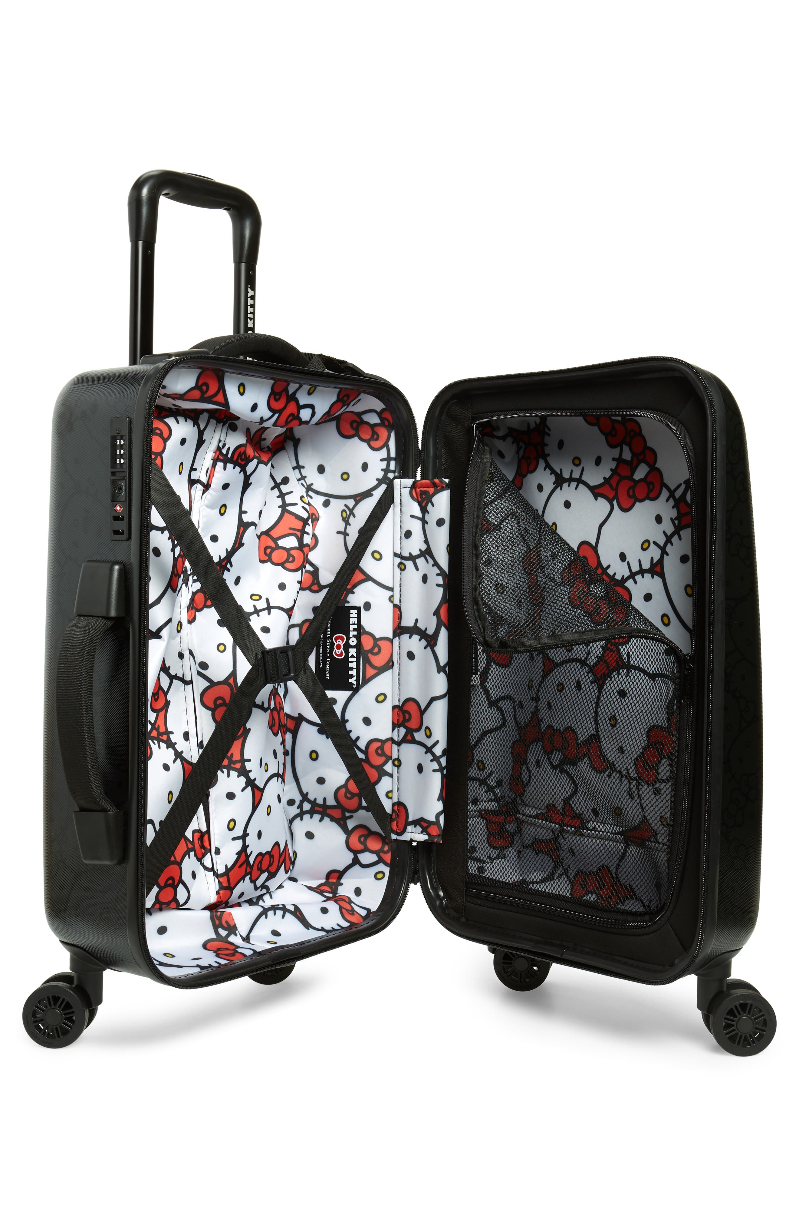 Herschel Supply Co. x Hello Kitty Trade Small 23-Inch Rolling Suitcase, Alternate, color, 