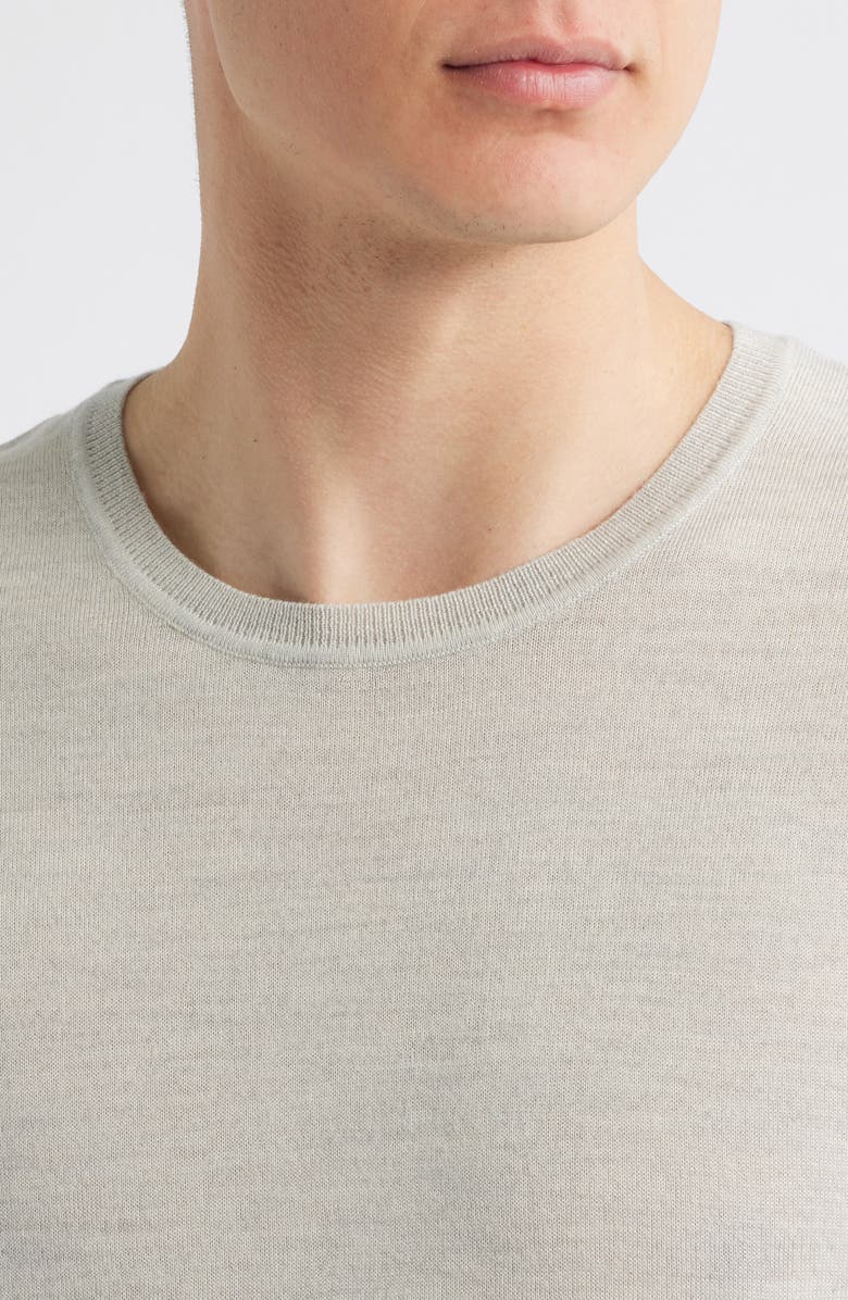 rag & bone Aulton Wool Blend T-Shirt, Alternate, color, Ivory