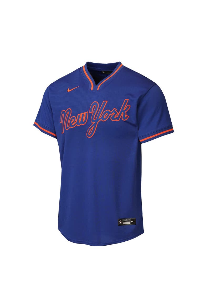 Youth Nike Francisco Lindor Royal New York Mets Alternate Replica Jersey, Alternate, color, Royal