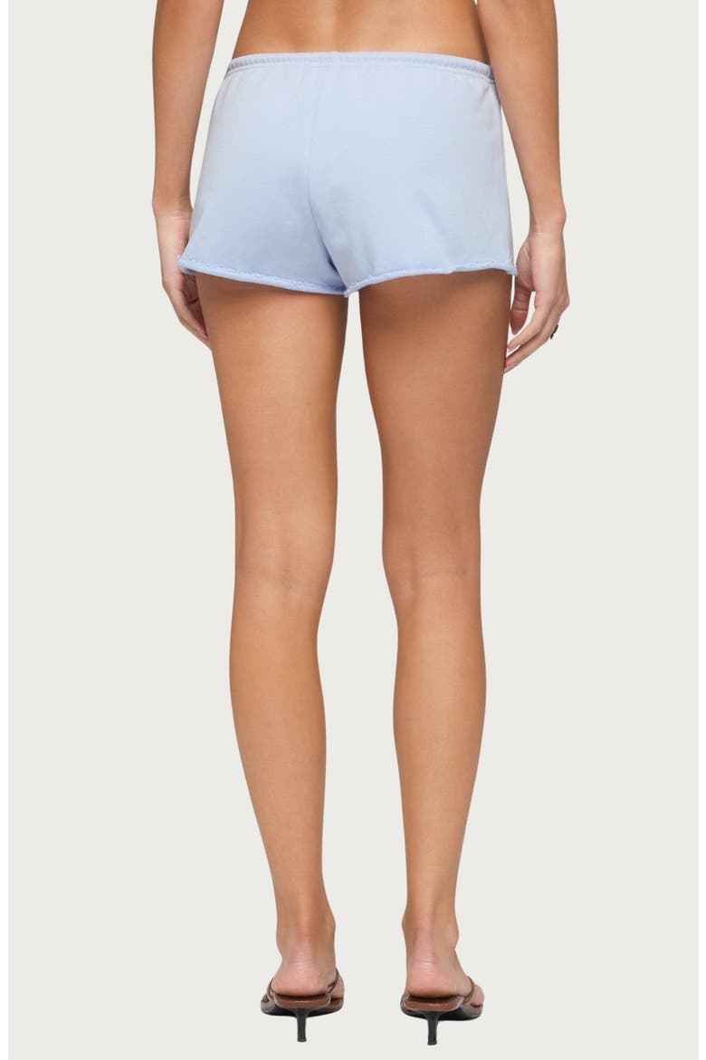 Leeroy French Terry Drawstring Shorts, Alternate, color, LIGHT-BLUE