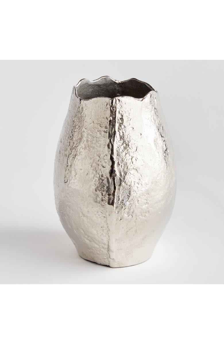 Napa Home & Garden Harlin Short Vase, Alternate, color, Silver