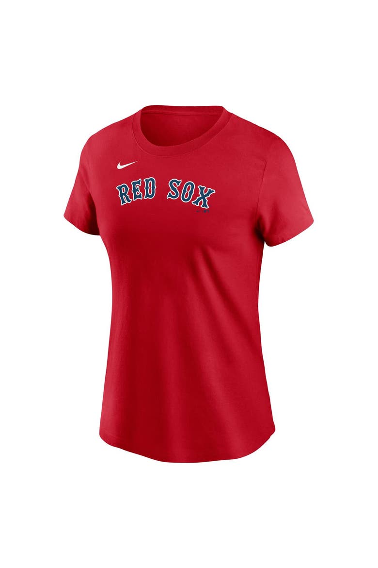 Women's Nike Kristian Campbell Red Boston Red Sox Fuse Name & Number T-Shirt, Alternate, color, Red