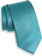 Duchamp Solid Silk Tie