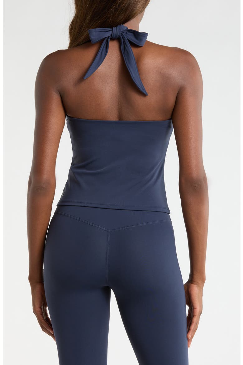 Sculpt Halter Top, Alternate, color, NAVY BLAZER