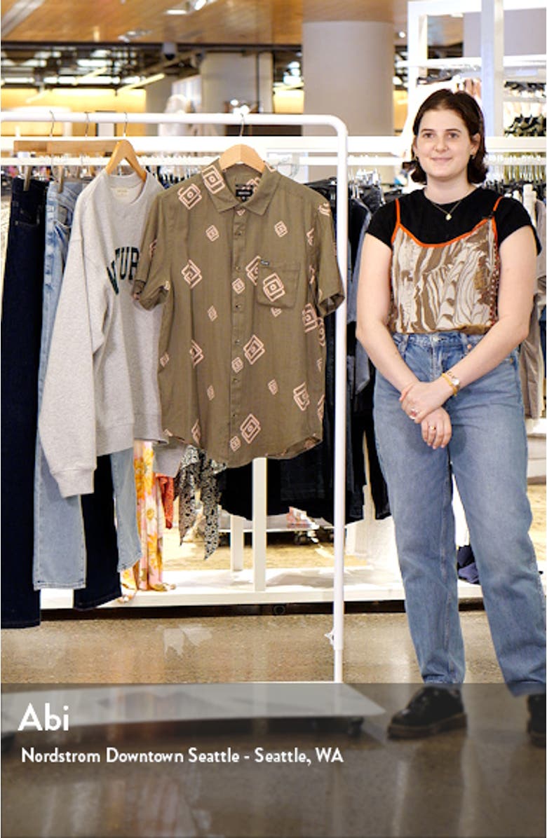 Charter Classic Fit Short Sleeve Slub Button-Up Shirt, sales video thumbnail