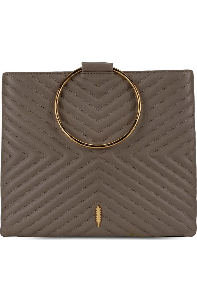 Thacker Le Pouch Quilted Leather Crossbody Bag, Main, color,