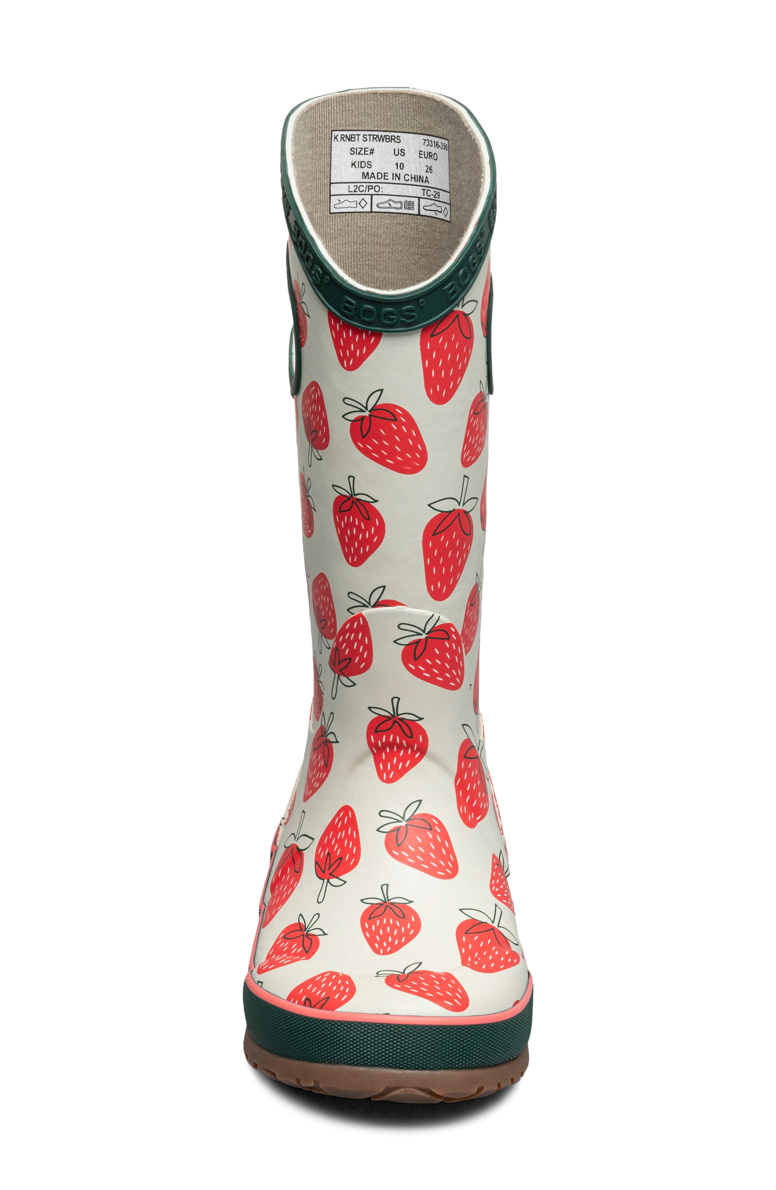 Glitter Waterproof Rain Boot, Alternate, color, MOSS MULTI