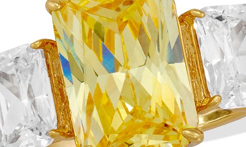 Savvy Cie Jewels Bold Radiant Cz Ring