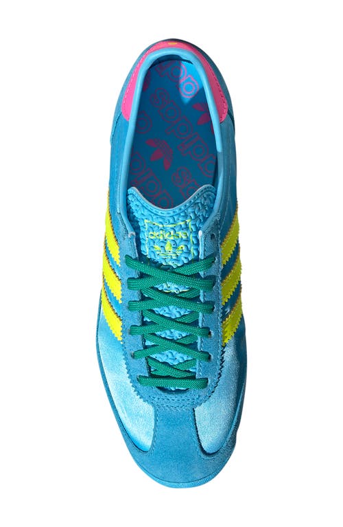 Shop Adidas Originals Adidas Sl 72 Sneaker In Sky Rush/yellow/pink